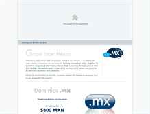 Tablet Screenshot of intermexico.net